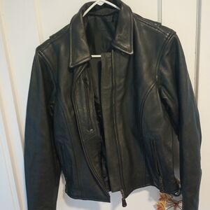 Women's leather jacket